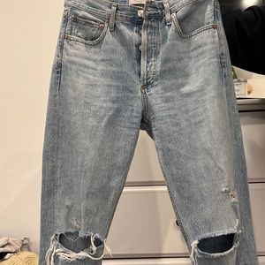 AGOLDE size 26 light wash